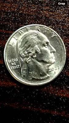 2022 P Maya Angelou Quarter Drooling Washington - Image 1 of 4