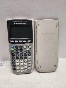 Texas Instruments TI-84 Plus Silver Edition graphischer Taschenrechner (GETESTET mit Deckel) - Bild 1 von 8