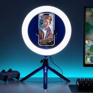 Paladone PlayStation Streaming Light - Anneau lumineux réglable sous licence officielle - Photo 1 sur 3