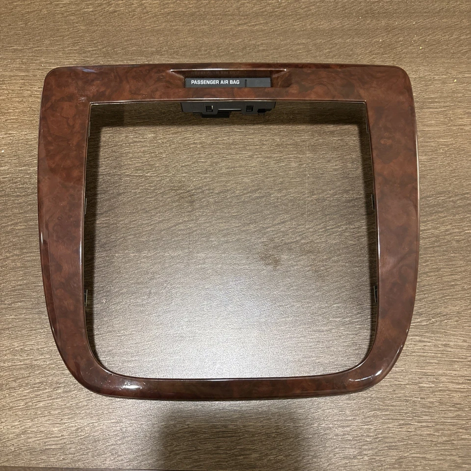 Chevrolet Impala 2006-2013 tablero radio bisel madera grano Foto 1 de 2