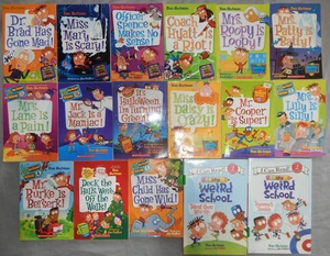 17 kids books LOT my weird weirder weirdest school dan gutman chapter & readers - Picture 1 of 18