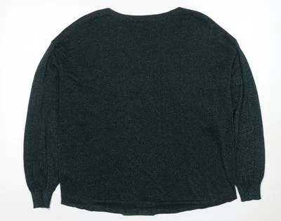 Oasis Women's Black XL Viscose Pullover Jumper - Image 1 of 4