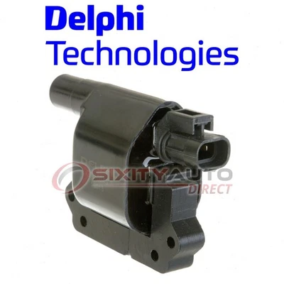 Delphi Ignition Coil for 1986-1989 Nissan D21 3.0L V6 Wire Boot Spark Plug  kg - Изображение 1 из 4