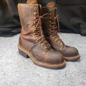 Carolina Composite Toe Linesman Waterproof Logger Boots Men's Size 9.5 M - Picture 1 of 22