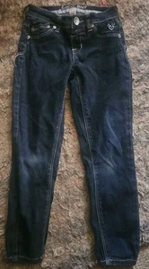 Girls Justice Jeans Size 7 - Picture 1 of 5