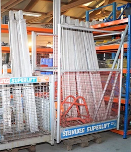 Bauaufzug Steinweg Superlift 200 kg Senkrechtaufzug Gerüstaufzug Aufzug 20 m - Bild 1 von 17