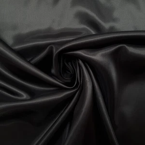 Viskose Futter Stoff, schwarz Meterware 50 cm Einheit - Bild 1 von 2