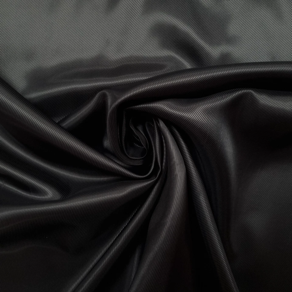 Viskose Futter Stoff, schwarz Meterware 50 cm Einheit - Bild 1 von 2