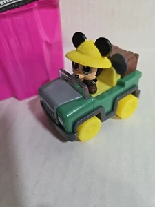 Disney Doorables Let's Go Road Trip - Mickey Mouse & Vehicle (Super Rare) - Picture 1 of 4