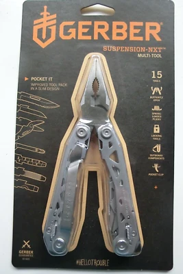 Gerber Multi-tool, Suspension NXT, 15 Tools, neu - Bild 1 von 2
