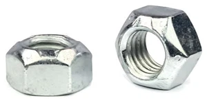 Stover All Steel Top Lock Nuts Zinc Plated Sizes 9/16"-12 to 1"-14 UNC+UNF QTY25 - Picture 1 of 5
