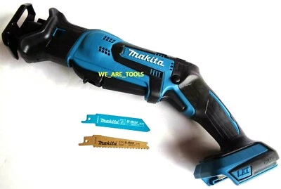 New Makita 18V XRJ01 Compact Cordless Battery Reciprocating Saw, Blades XRJ01Z - Image 1 of 4