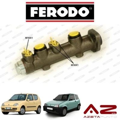 pompa freni fiat cinquecento 1997 170 500 600 187 seicento FHM655 FERODO