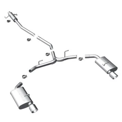 Exhaust and Tail Pipes For 2011-2012 Ford Fusion 3.0L V6 GAS DOHC - Image 1 of 4