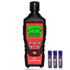 Misuratore di Monossido di Carbonio Portatile, Rilevatore di CO 0-5000PPM per Viaggio Auto Campeggio - Foto 1 di 8