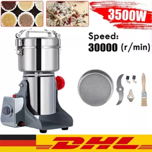NEU 800g 3500W Getreidemühle Schrotmühle Kornmühle Elektrische Kräutermühle - Bild 1 von 13