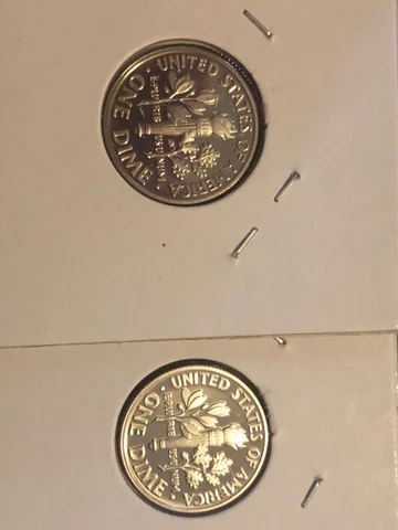 2019 & 2021 S Clad Proof Roosevelt Dime-Gem Proof-IN STOCK Cover