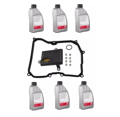 Auto Trans Filter Kit with Gasket + 6L ATF Fluid for Volkswagen Beetle Passat - Image 1 of 2