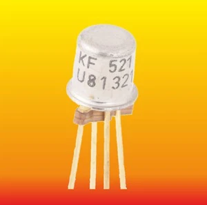 KF521 SET BESTEHEND AUS 3 TESLA N-KANAL FET GOLD PINS TRANSISTOREN 0,1 W 0,01 A - Bild 1 von 2