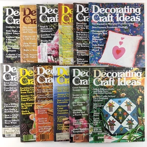 Decorating & Craft Ideas Magazine 1979 1980, 12 Issues - Holidays & Projects - Picture 1 of 24