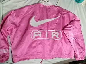 NWOT Nike Air oversized pink bomber jacket size medium just $65! - Picture 1 of 12