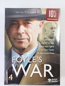 FOYLE'S WAR Set 1, 4 Full Episodes British Crime Series, BRAND NEW Set 4 DVDs - Picture 1 of 4