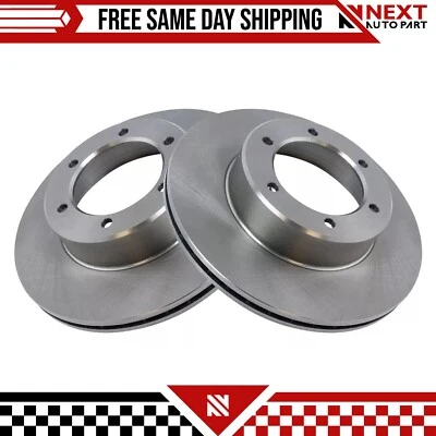 Novo conjunto de rotores de freio dianteiro para 1986-1991 Toyota 4Runner 1986-1995 Pickup - Imagem 1 de 4