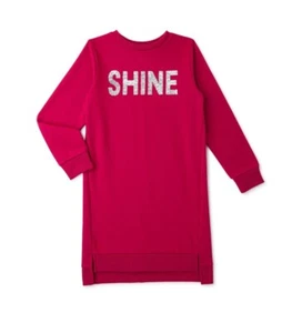 Wonder Nation Mädchen rosa Sweatshirt Kleid mehrere Größen nagelneu!!! - Bild 1 von 1