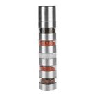 Manual Rotary Pepper Grinder with Adjustable Coarseness for Personalized Taste