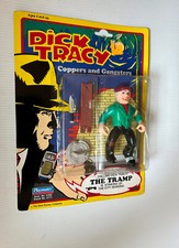 DICK TRACY THE MOVIE (1990 Playmates) -- The Tramp Action Figure -- On Card