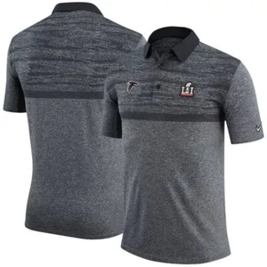 Nike Atlanta Falcons Football Super Bowl 51 NFL Dri-Fit Polo Shirt Large - Picture 1 of 10