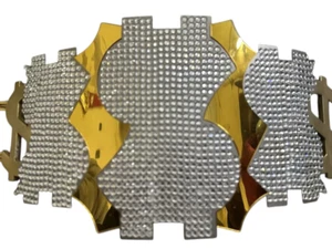 Cinturón de lucha libre Million Dollars Championship tamaño adulto 4 mm latón chapado en oro - Imagen 1 de 3