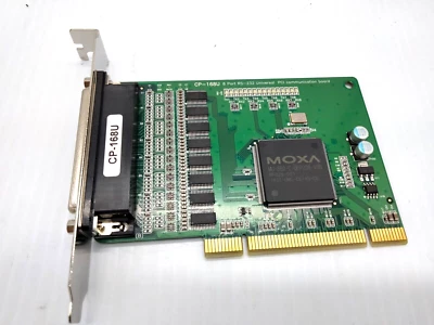 Moxa CP-168U 8-Port  RS-232 Universal PCI communication board - Image 1 of 4