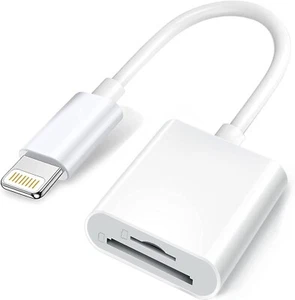For iPhone to SD TF Card Camera Reader Adapter for iPhone 14/13/12/11 Pro Max - Picture 1 of 7