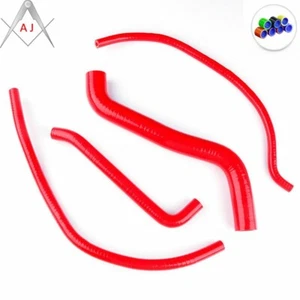 Red For SUZUKI GSXR600 GSXR750 2008 2009 Silicone Radiator Coolant Hoses Kit - Picture 1 of 3