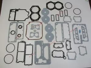 For OMC Johnson Evinrude 90, 115 HP V4 Crossflow Power Head Gasket Kit 439085 - Picture 1 of 8