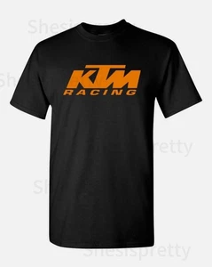 KTM racing t-shirt KTM motorcycle clothing ATV   size S-2XL - Picture 1 of 7