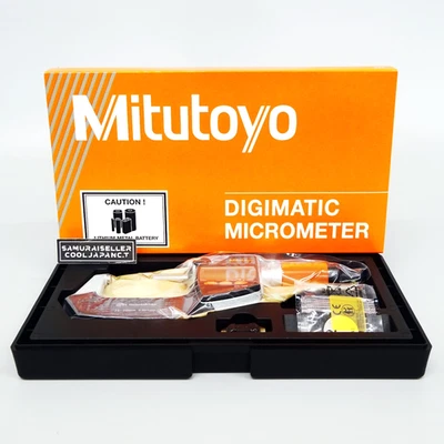 Mitutoyo 293-141-40 MD-E50 Digimatic Micrometer 25-50mm Japan NEW - Image 1 of 4