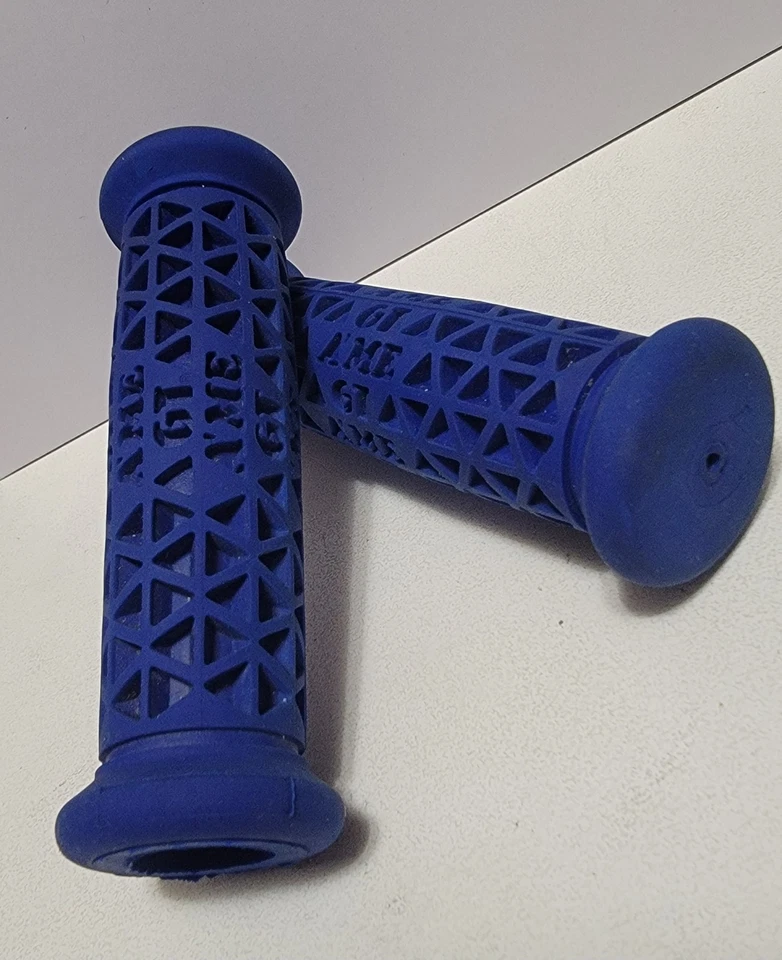 GT A’ME Blue Anatomical Bmx Freestyle Grips PFT Performer Interceptor Mach One - Image 1 of 4