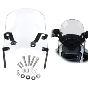 Parabrisas de policarbonato transparente para viento apto para Honda Grom 125 MSX 125 2016-2020 - Imagen 1 de 11