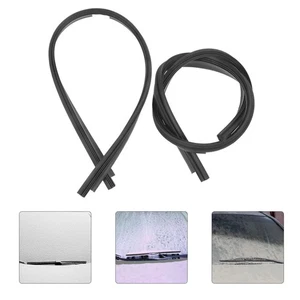 2 Pcs Dovetail Wiper Strips Windscreen Wipers Plastic Windshield Refills - Picture 1 of 12