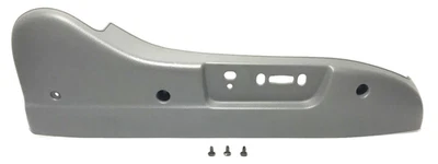 Cubierta de moldura de interruptor de asiento eléctrico delantero derecho del pasajero Acura MDX 2003 OEM - plateada Foto 1 de 4