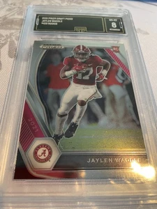 JAYLEN WADDLE DOLPHINS 2021 PRIZM DRAFT PICKS RC # 103 GRADO 8 L@@K - Imagen 1 de 2
