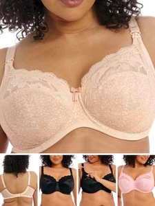 Elomi Molly Nursing Bra Banded Underwired Drop Cup Maternity Bras Lingerie - Picture 1 of 41
