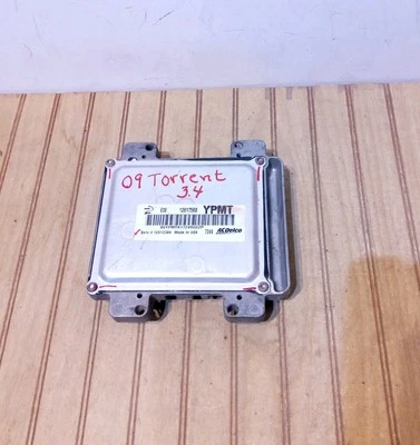 Pontiac Torrent/Equinox ECM 3.4 2008-2009 identificación del motor 12612384 OEM  Foto 1 de 4