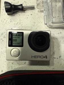 GoPro HERO4 Action Camera - Silver + BUNDLE - Picture 1 of 3