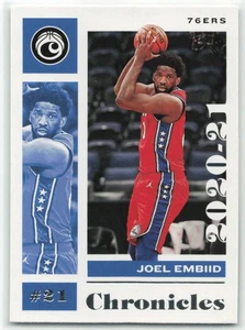 2020-21 Panini Chronicles Joel Embiid #13 Philadelphia 76ers - Picture 1 of 2