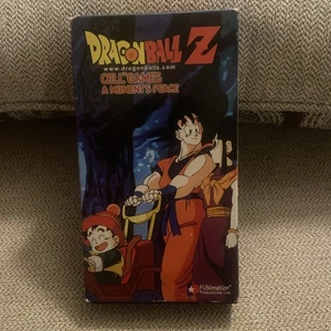 Dragon Ball Z VHS Tape Cell Games A Moment’s Peace Vintage 2001 - Bild 1 von 3