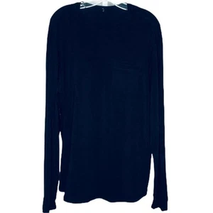 Lululemon Women's Shirt Top M Athletic Back In Action Long Sleeve Black NWOT - Picture 1 of 3