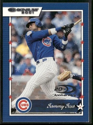 2001 Donruss #23 Sammy Sosa - Image 1 of 2
